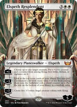 Elspeth Resplendent Borderless (Streets of New Capenna)  - undefined