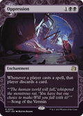Oppression 32 (Wilds of Eldraine: Enchanting Tales)  - Showcase Foil