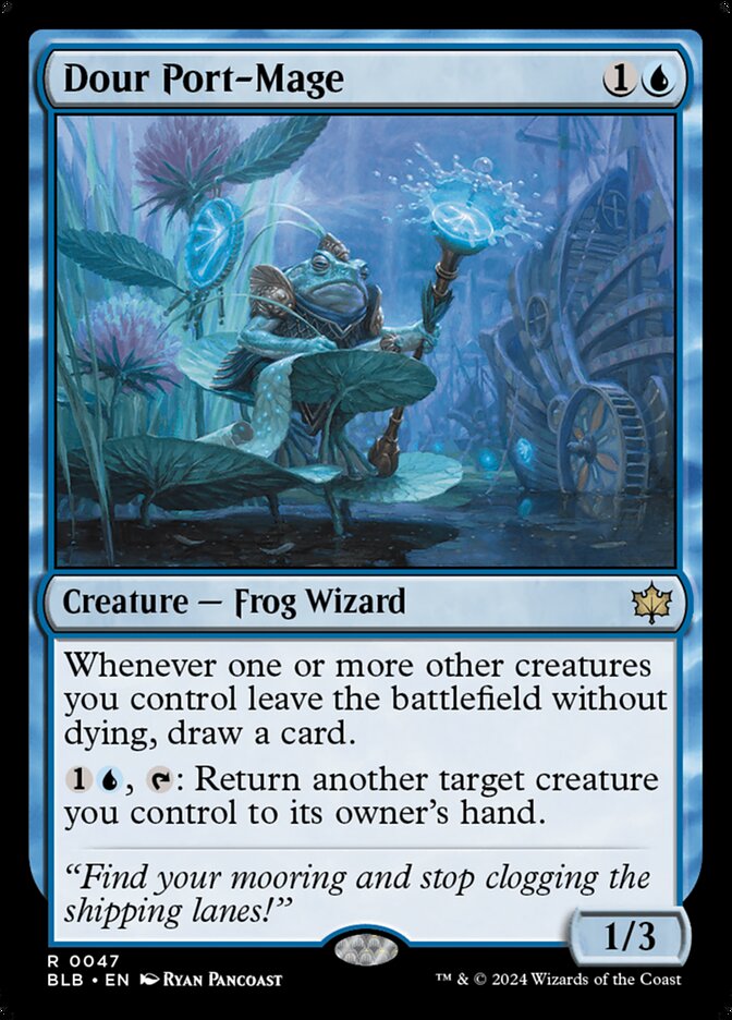 Dour Port-Mage (Bloomburrow) 