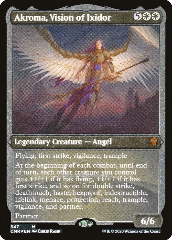 Akroma Vision of Ixidor Foil Etched (Commander Legends)  - undefined