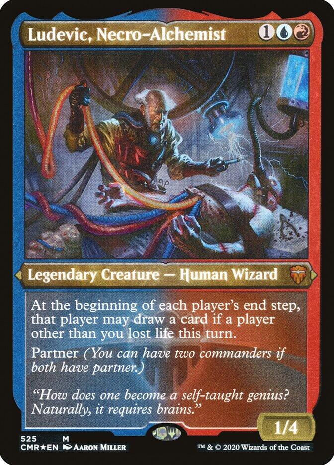 Ludevic Necro Alchemist Foil Etched (Commander Legends)  - undefined