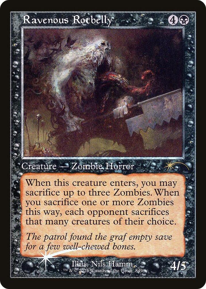 Ravenous Rotbelly 849 (Secret Lair Drop Series)  - Retro Foil