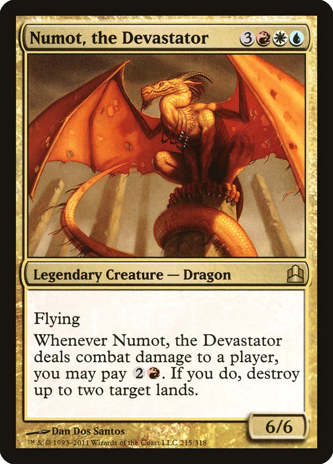 Numot, the Devastator (Commander) 