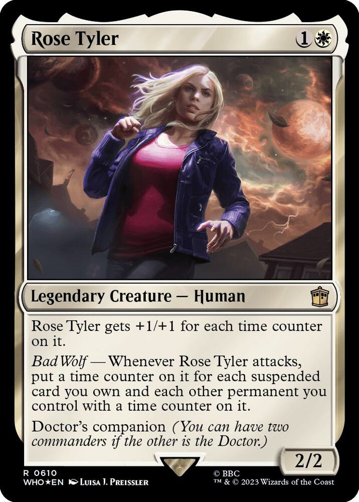 Rose Tyler 610/331 (Universes Beyond: Doctor Who)  - Surge Foil