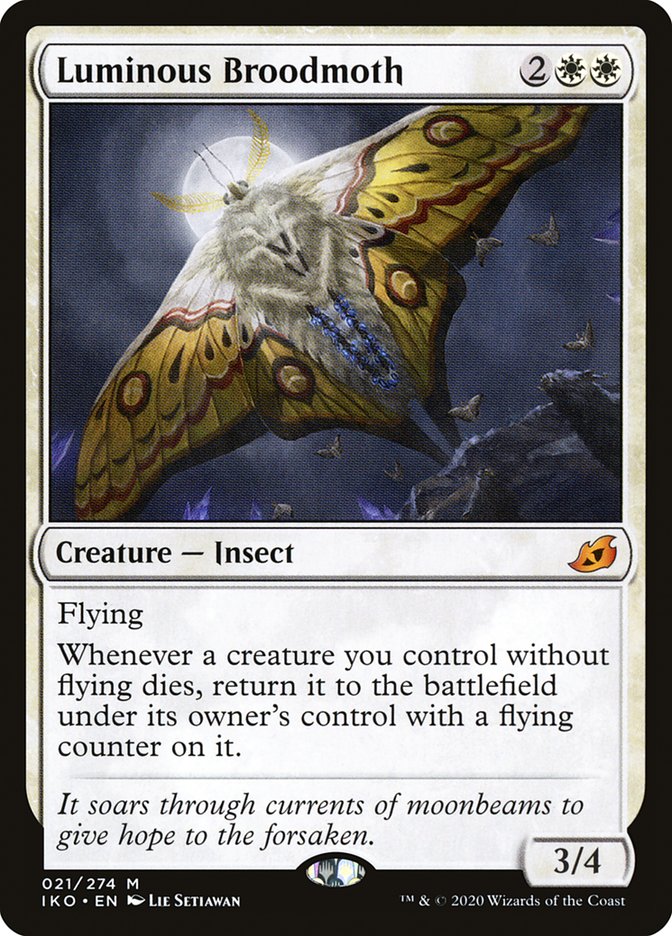 Luminous Broodmoth (Ikoria: Lair of Behemoths)  - undefined