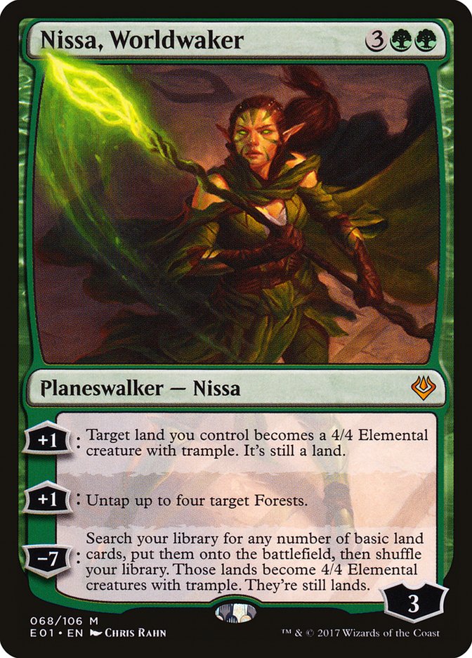 Nissa, Worldwaker 68/106 (Archenemy: Nicol Bolas) 