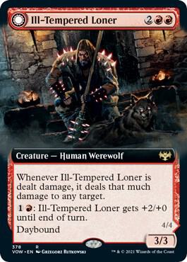 Ill Tempered Loner Extended Art (Innistrad: Crimson Vow)  - undefined
