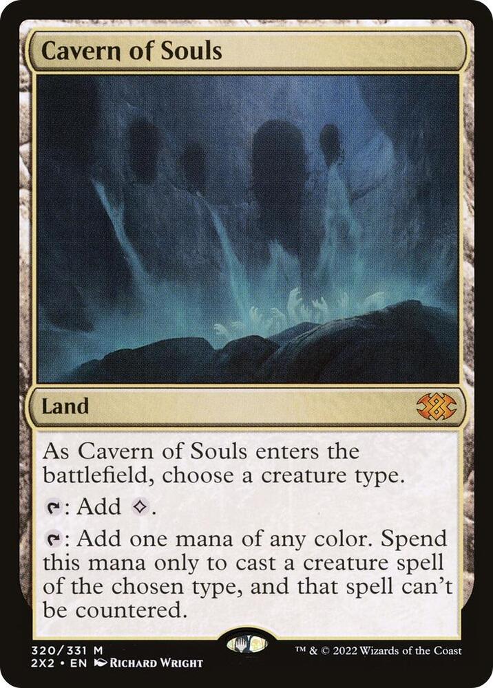 Cavern of Souls 320 (Double Masters 2022)  - Foil