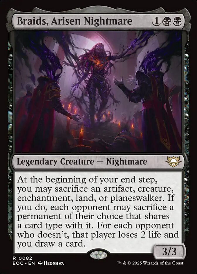 Braids, Arisen Nightmare (Commander: Edge of Eternities) 