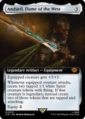 Anduril Flame of the West Extended Art (Universes Beyond: The Lord of the Rings: Tales of Middle-earth) 