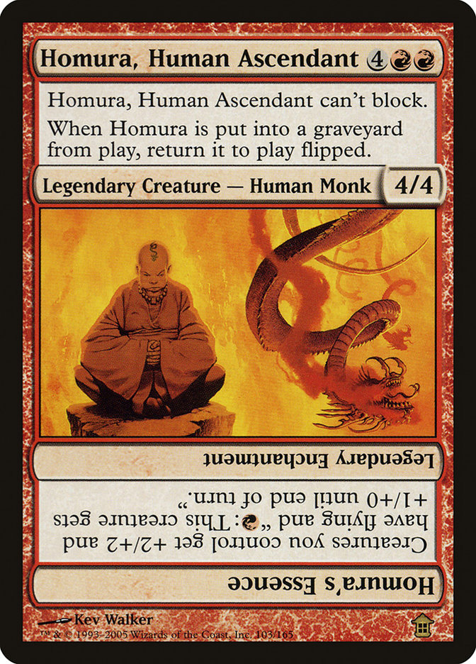 Homura, Human Ascendant // Homura's Essence (Saviors of Kamigawa) 