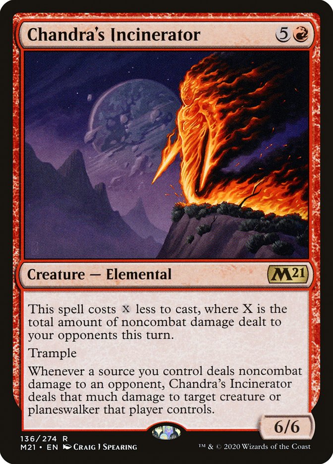 Chandra's Incinerator 136 (Core Set 2021) 
