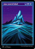 Snow Covered Island PixelSnowLandsjpg (Secret Lair Drop Series) 