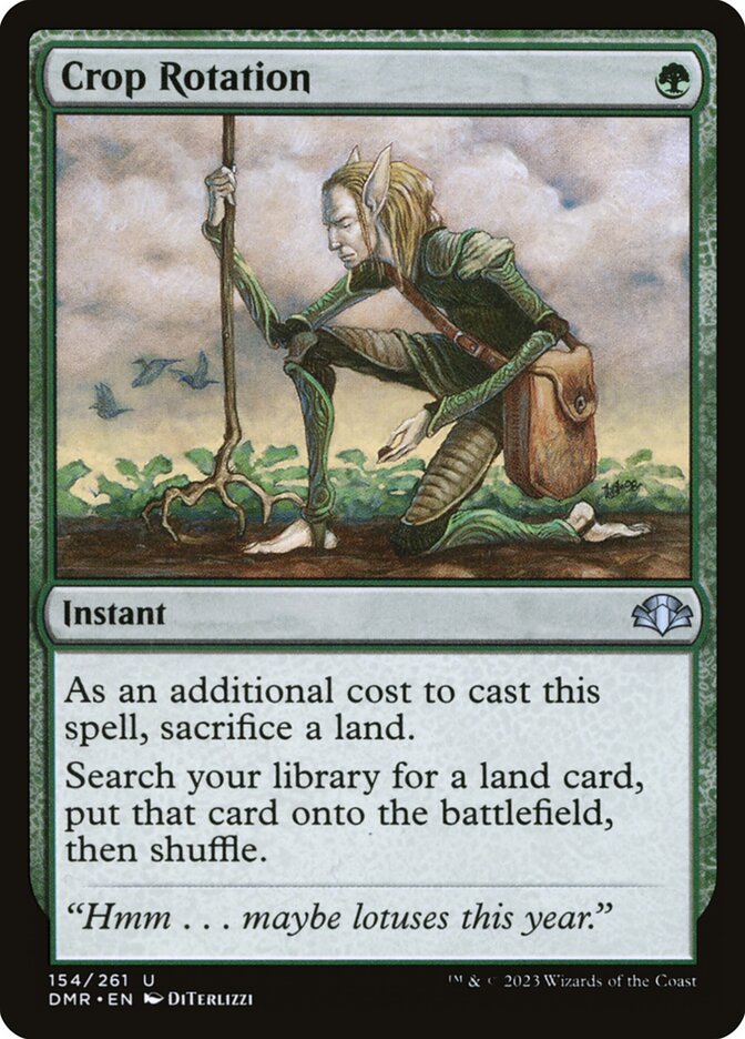 Crop Rotation 154 (Dominaria Remastered) 