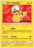 Ash's Pikachu SM109 (SM Promos) 