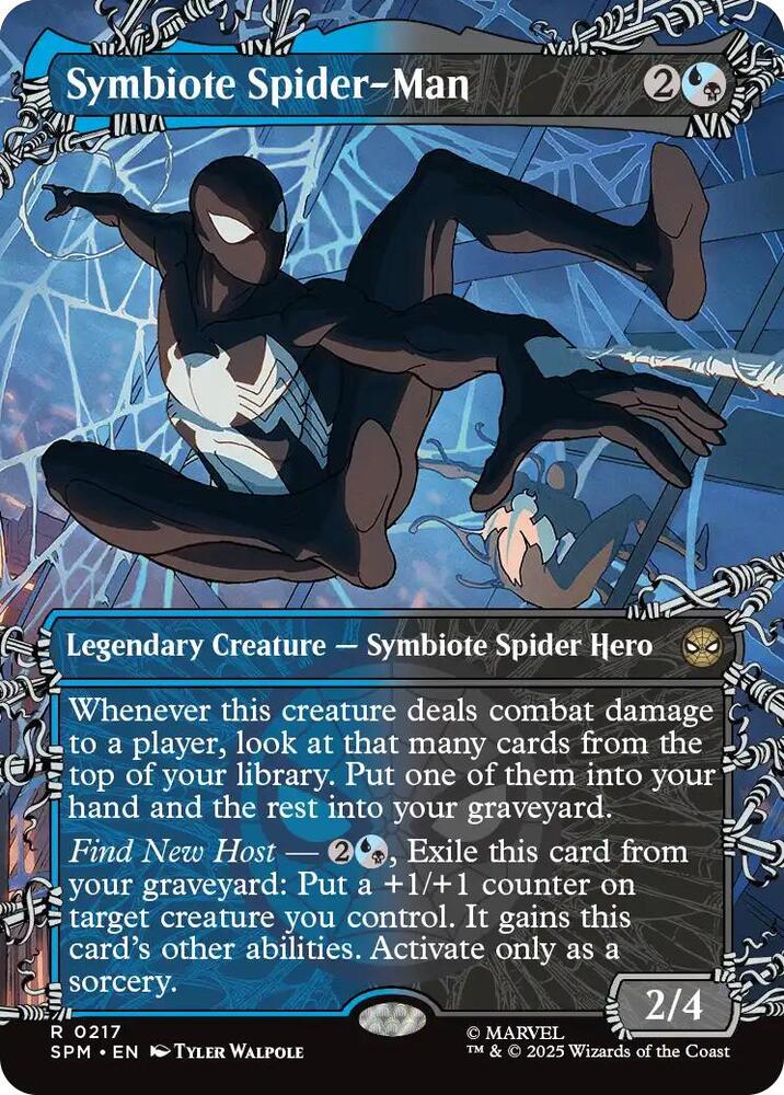Symbiote Spider Man Borderless (Marvel's Spider-Man) 