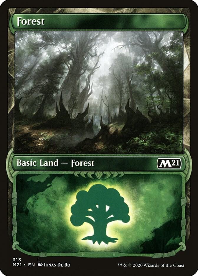 Forest Showcase (Core Set 2021) 