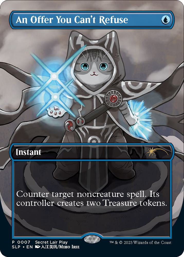 An Offer You Cant Refuse 7/50 (Secret Lair Showdown)  - Borderless