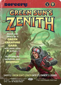 Green Sun's Zenith 127 (Special Guests)  - Borderless Foil
