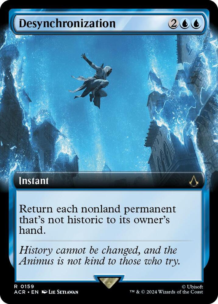Desynchronization Extended Art (Universes Beyond: Assassin's Creed)  - undefined
