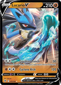 Lucario V 078/189 (SWSH10: Astral Radiance)  - Holofoil