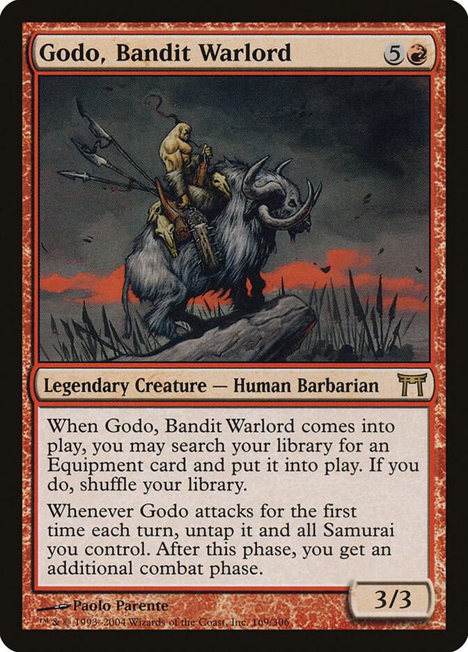 Godo Bandit Warlord (Champions of Kamigawa) 