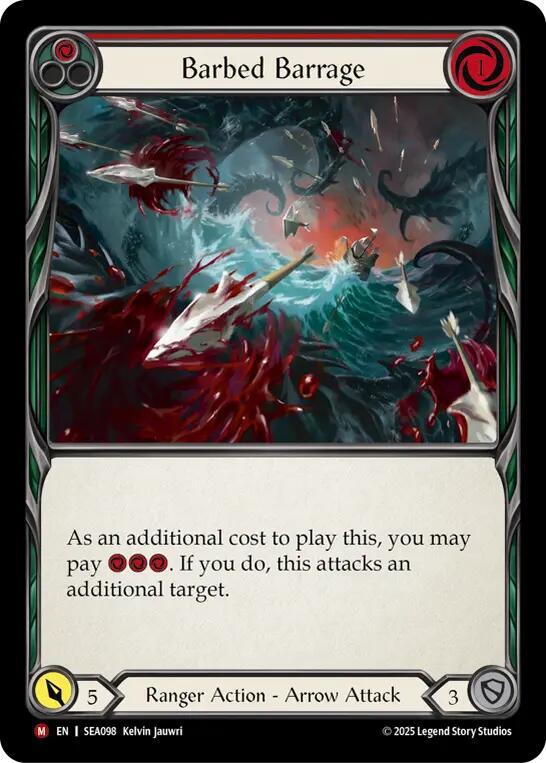 Barbed Barrage (High Seas) 