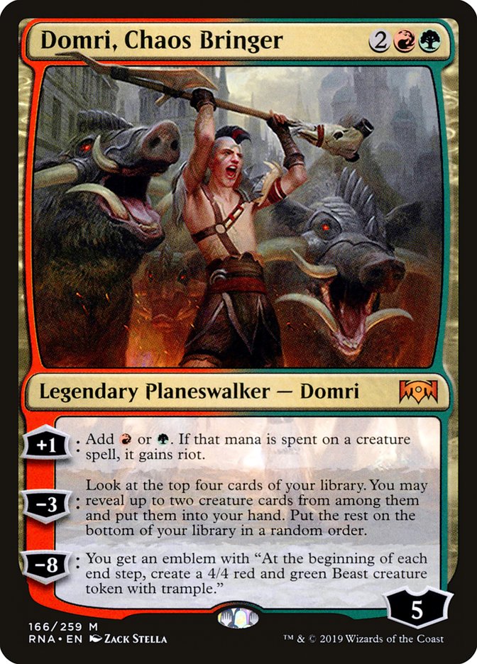 Domri, Chaos Bringer (Ravnica Allegiance) 