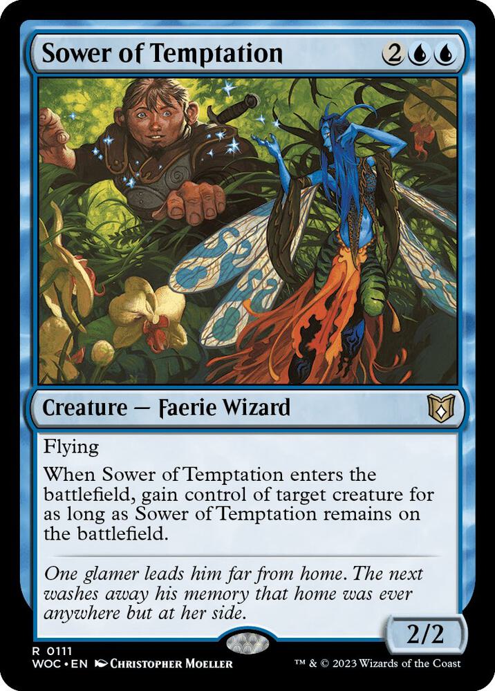 Sower of Temptation (Commander: Wilds of Eldraine) 