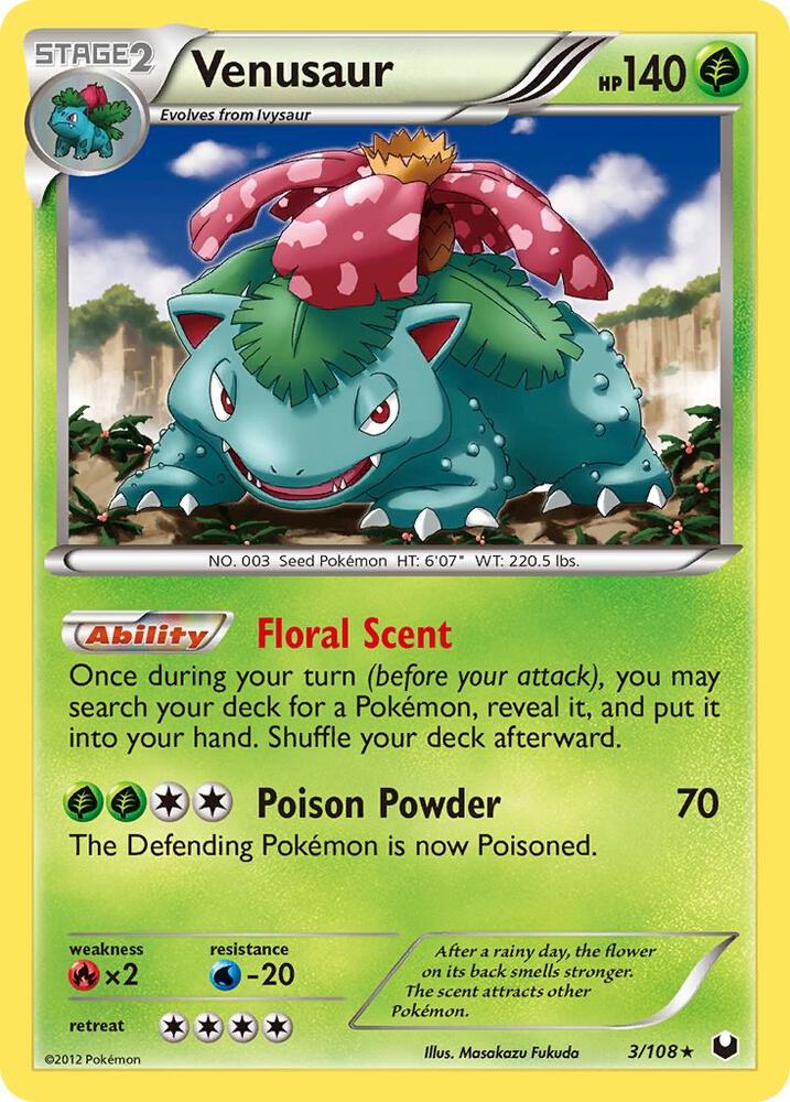 Venusaur (Dark Explorers)  - Reverse Holofoil