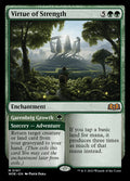 Virtue of Strength // Garenbrig Growth 197/276 (Wilds of Eldraine)  - Showcase