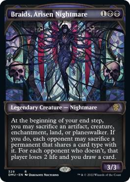 Braids Arisen Nightmare Textured Foil (Dominaria United)  - undefined