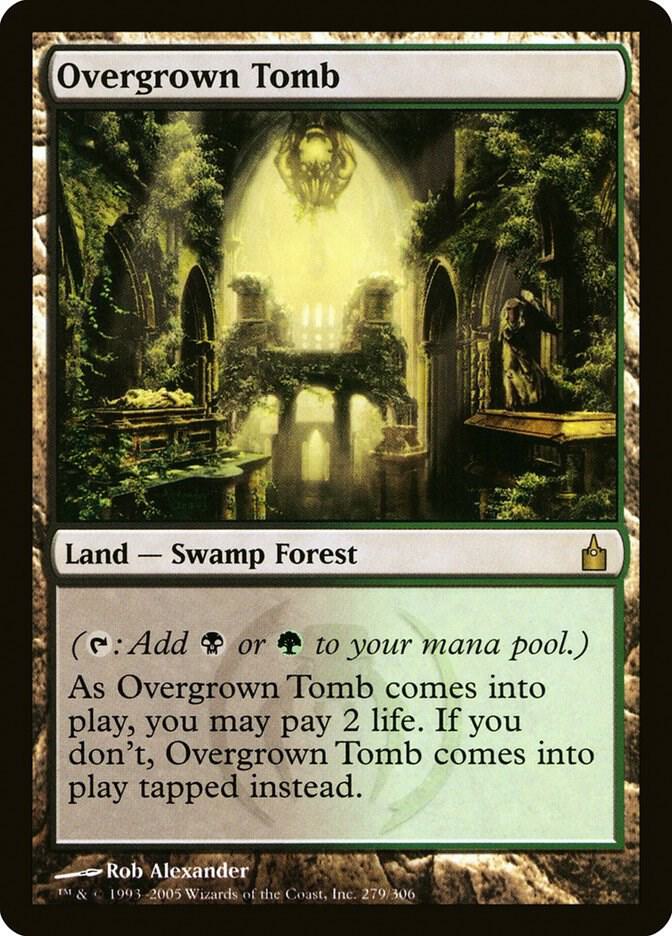Overgrown Tomb 279/306 (Ravnica: City of Guilds) 