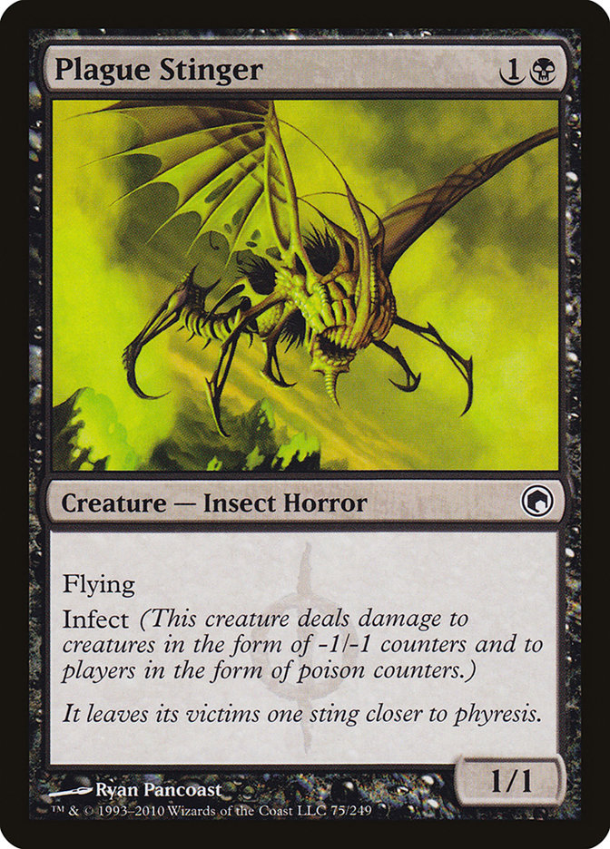 Plague Stinger (Scars of Mirrodin)  - undefined
