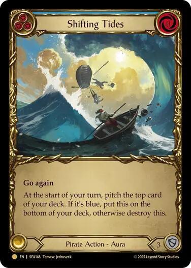 Shifting Tides Treasure (High Seas)  - Cold Foil