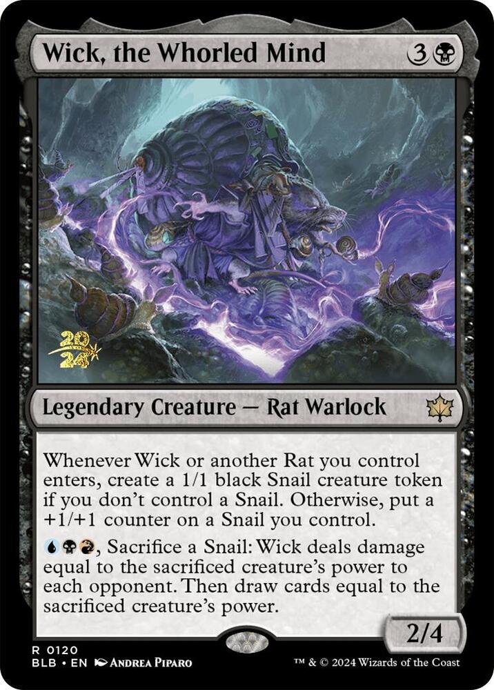 Wick the Whorled Mind 120 (Prerelease Cards)  - Foil
