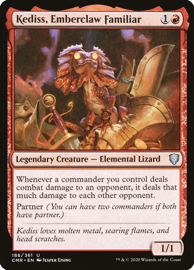 Kediss, Emberclaw Familiar (Commander Legends)  - undefined