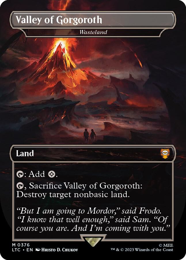 Valley of Gorgoroth Wasteland (Commander: The Lord of the Rings: Tales of Middle-earth)  - undefined