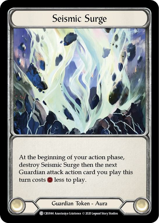 Seismic Surge (Crucible of War)  - 1st Edition Rainbow Foil