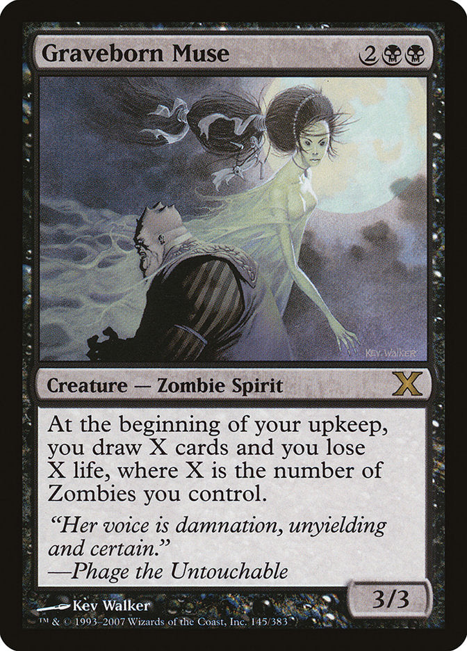 Graveborn Muse 145/383 (10th Edition) 