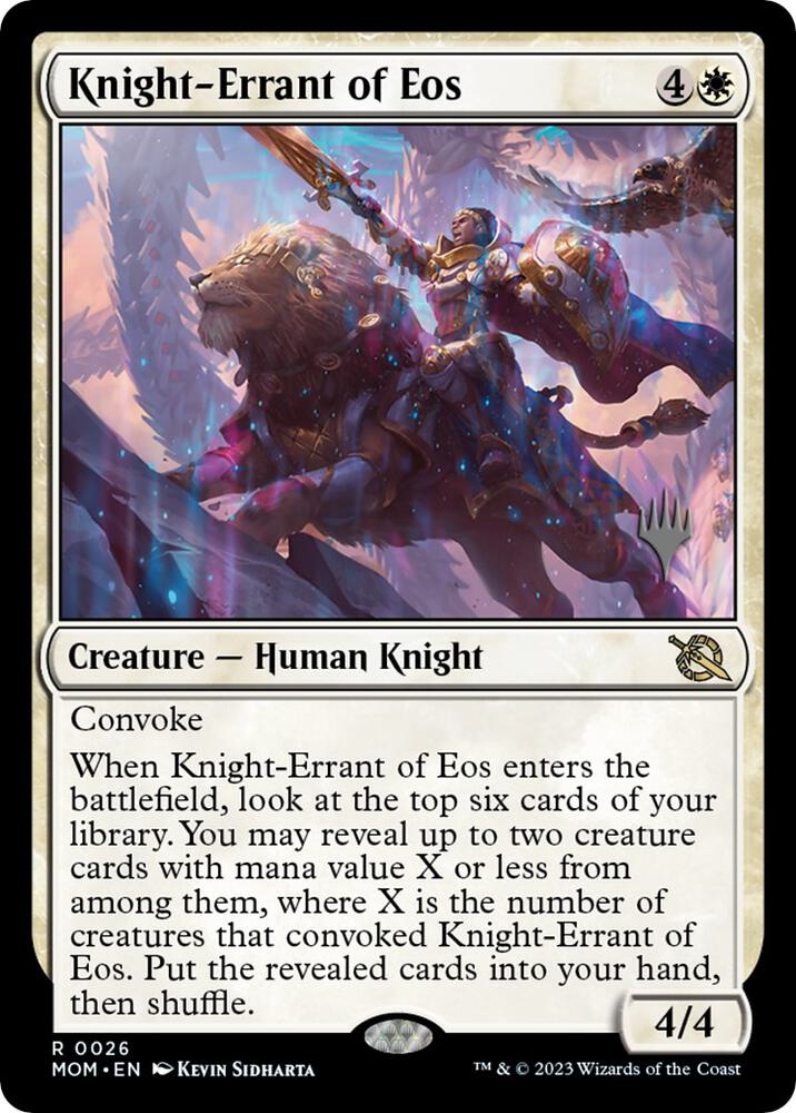 Knight Errant of Eos (Promo Pack: March of the Machine) 