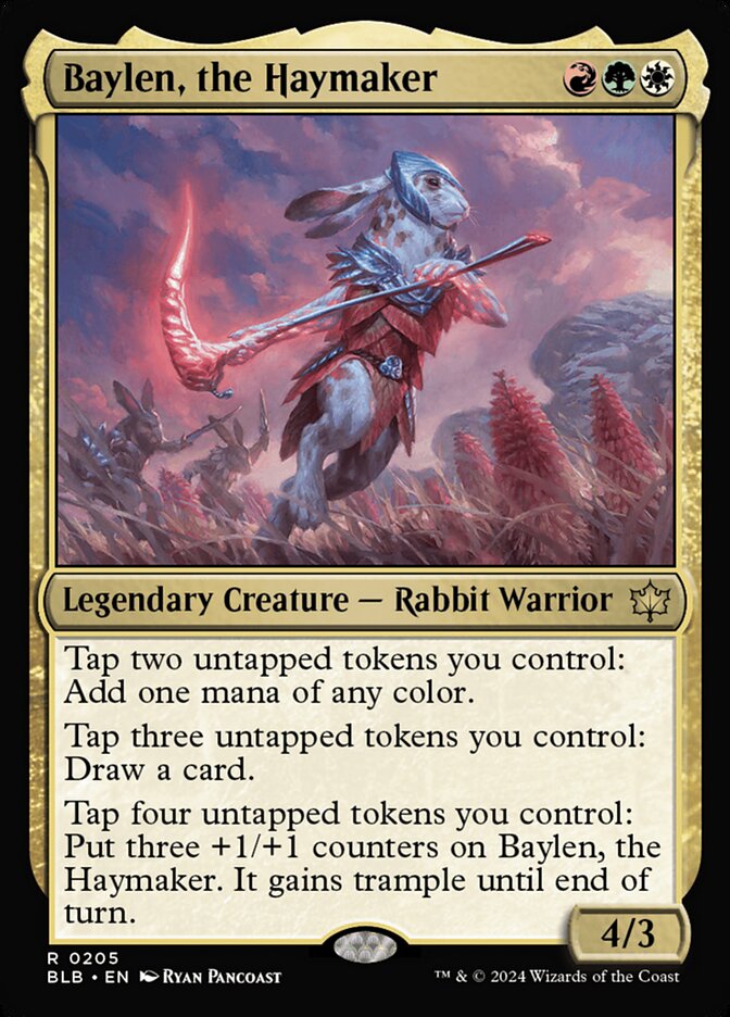 Baylen, the Haymaker (Bloomburrow)  - undefined