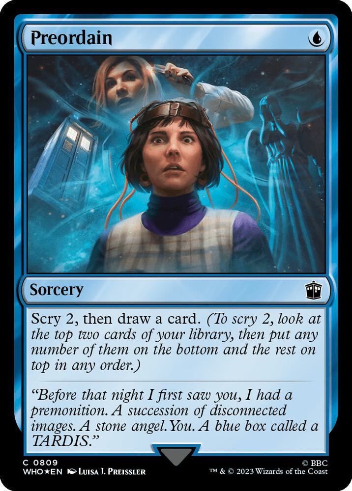Preordain 809 (Universes Beyond: Doctor Who)  - Foil