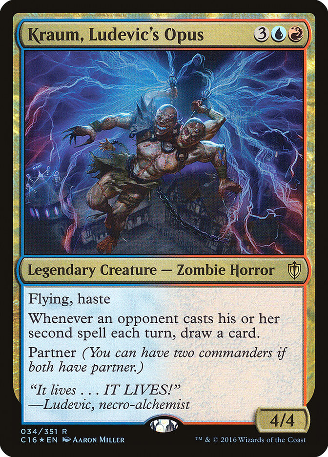 Kraum, Ludevic's Opus (Commander 2016)  - undefined