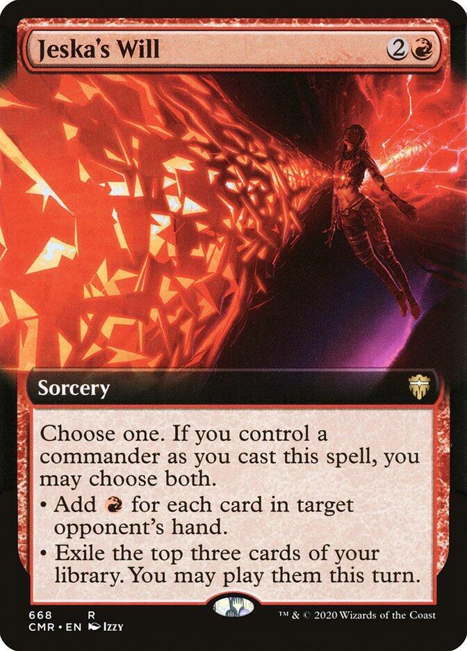 Jeska's Will 668 (Commander Legends)  - Extended Art