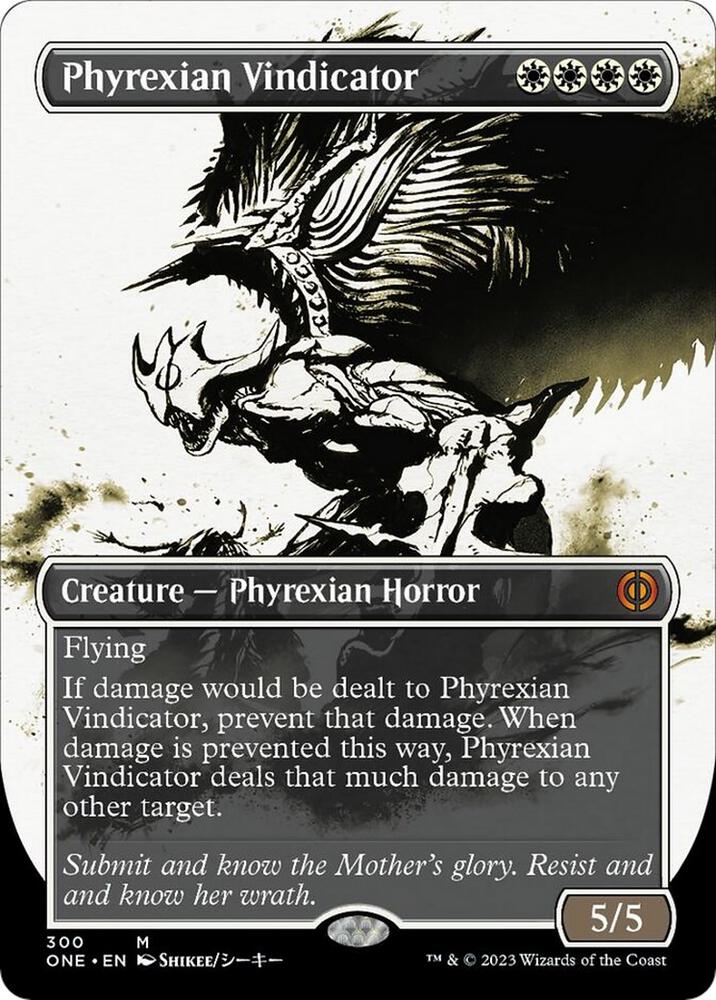 Phyrexian Vindicator Showcase (Phyrexia: All Will Be One)  - undefined