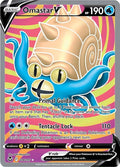Omastar V Full Art (SWSH12: Silver Tempest)  - Holofoil