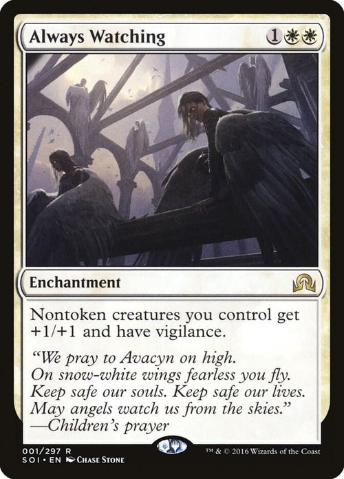 Always Watching 1/297 (Shadows over Innistrad)  - Foil
