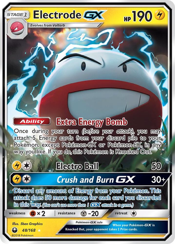 Electrode GX 48/168 (SM - Celestial Storm)  - Holofoil