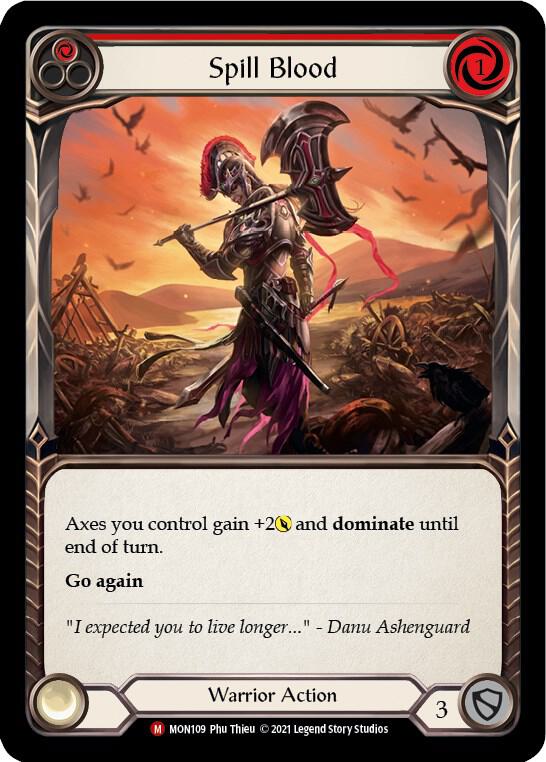 Spill Blood (Monarch)  - 1st Edition Rainbow Foil